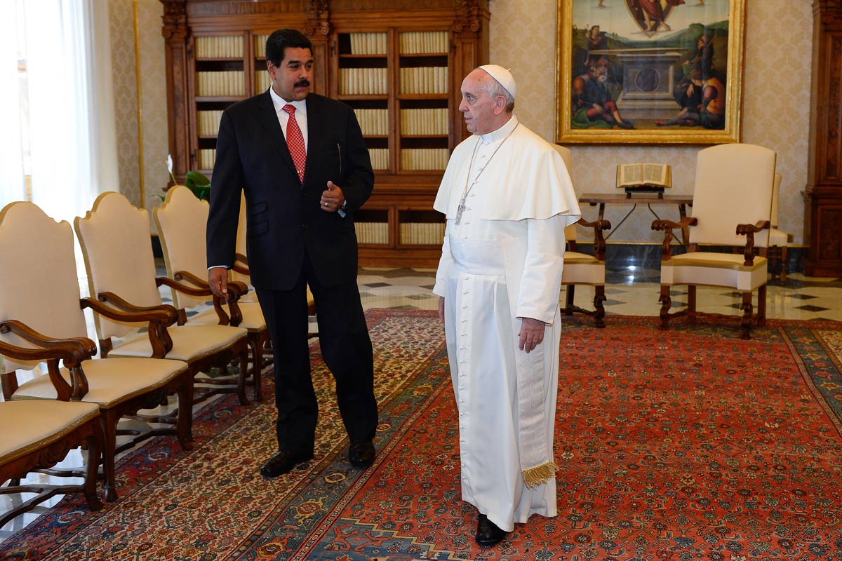 Filtran una carta en la que el Papa Francisco responde duramente a Nicolás Maduro