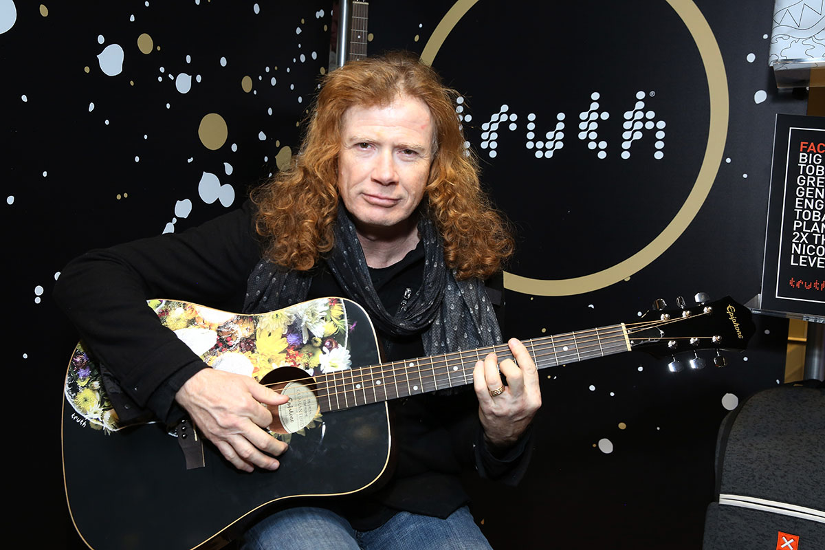 Dave Mustaine anunció que tiene cáncer de garganta