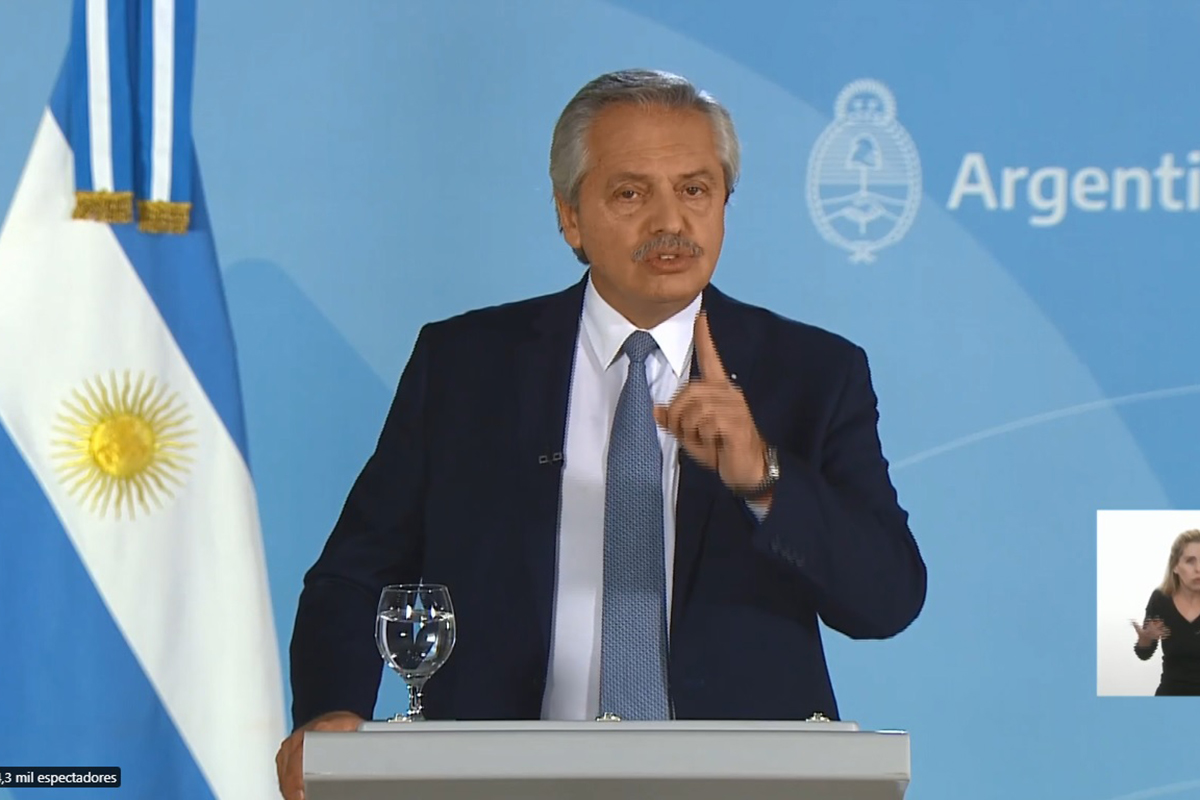 Una a una, las medidas que ordenó Alberto Fernández