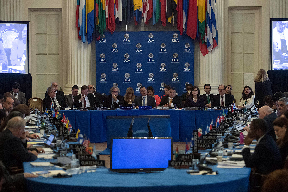Almagro sigue siendo el favorito para continuar liderando la OEA, aunque no por mucho margen.