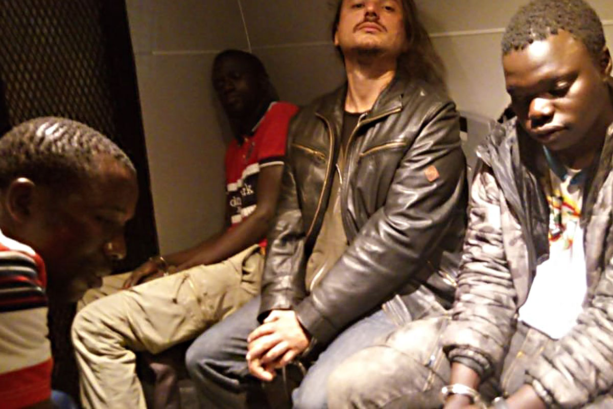 Detuvieron a Juan Grabois y a otros referentes de la CTEP luego de una represión a senegaleses