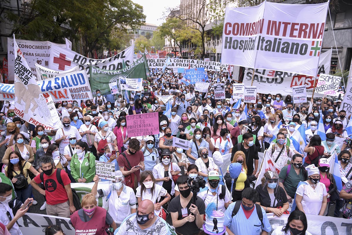 Enfermería en lucha: «Larreta y parte de la justicia frenan nuestro reconocimiento profesional»