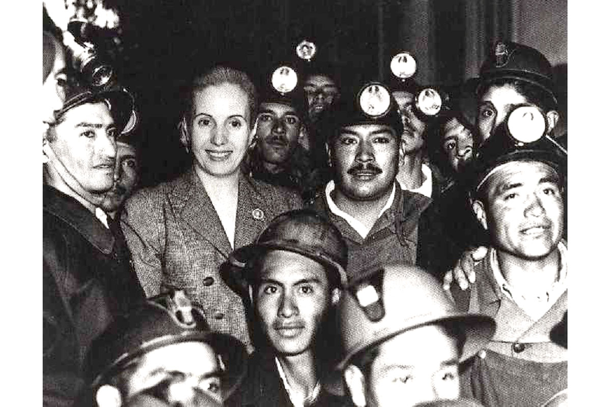 Eva Perón, el relámpago que no  deja de arder en la historia argentina