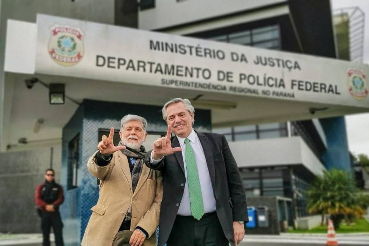Alberto Fernández: «No dudo de la inocencia de Lula»