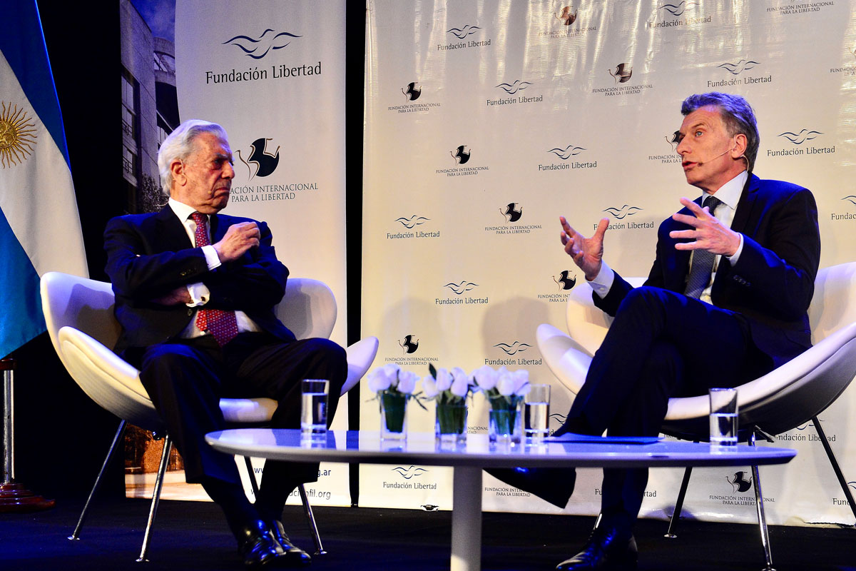 Liberalismo, gradualismo y Riquelme: las frases más destacadas de Macri con Vargas Llosa