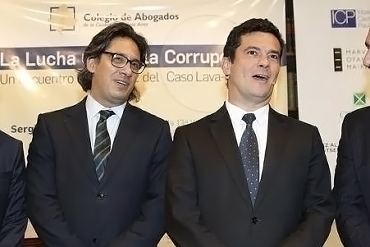 Garavano felicitó a Sergio Moro por su designación como ministro de justicia