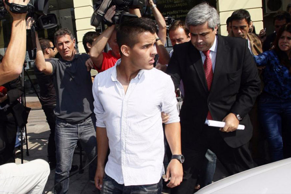 Detuvieron al futbolista Alexis Zárate, condenado por violación