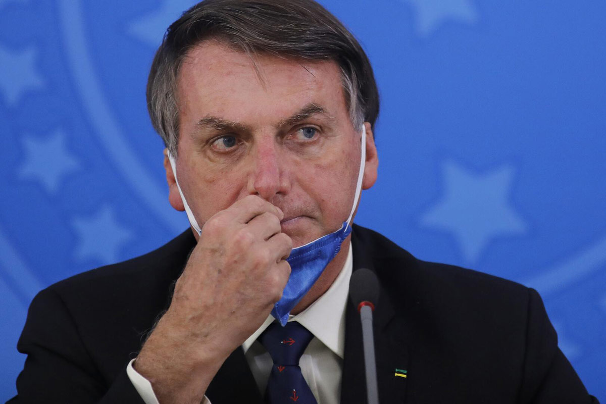 Bolsonaro confirmó que dio positivo de coronavirus