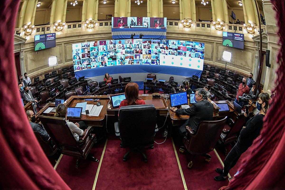 El Senado está listo para sesionar: desde dónde lo hará cada legislador