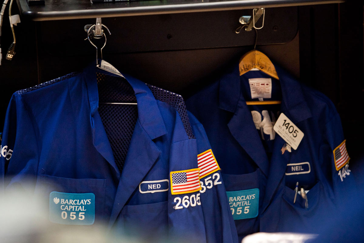 La chaqueta azul, el símbolo del que la Bolsa de Nueva York no se quiere desprender