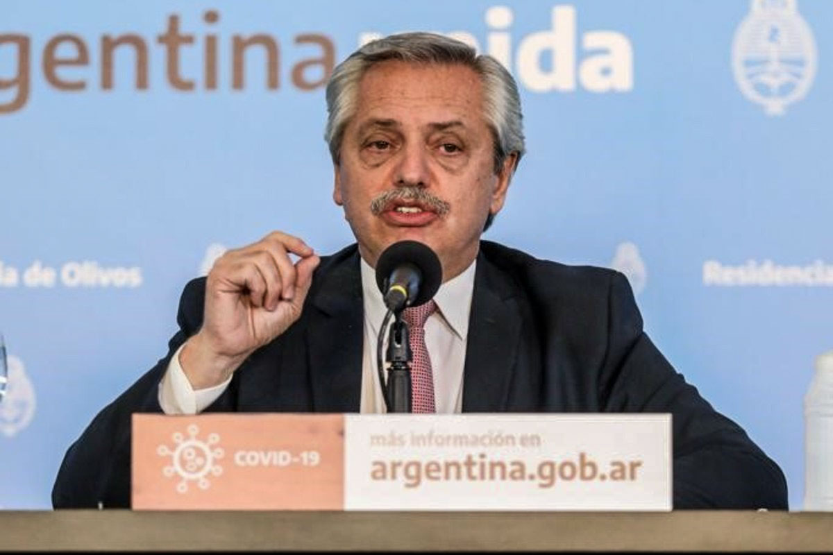 Alberto Fernández:   “No estoy seguro si tocamos el pico de la pandemia o si esto puede ser mayor”