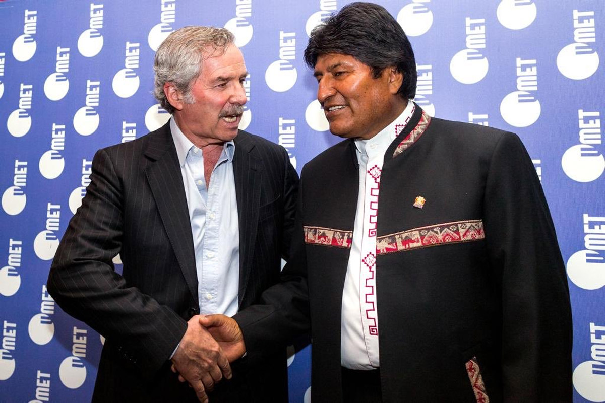 Estados Unidos busca condicionar el accionar de Evo en Argentina