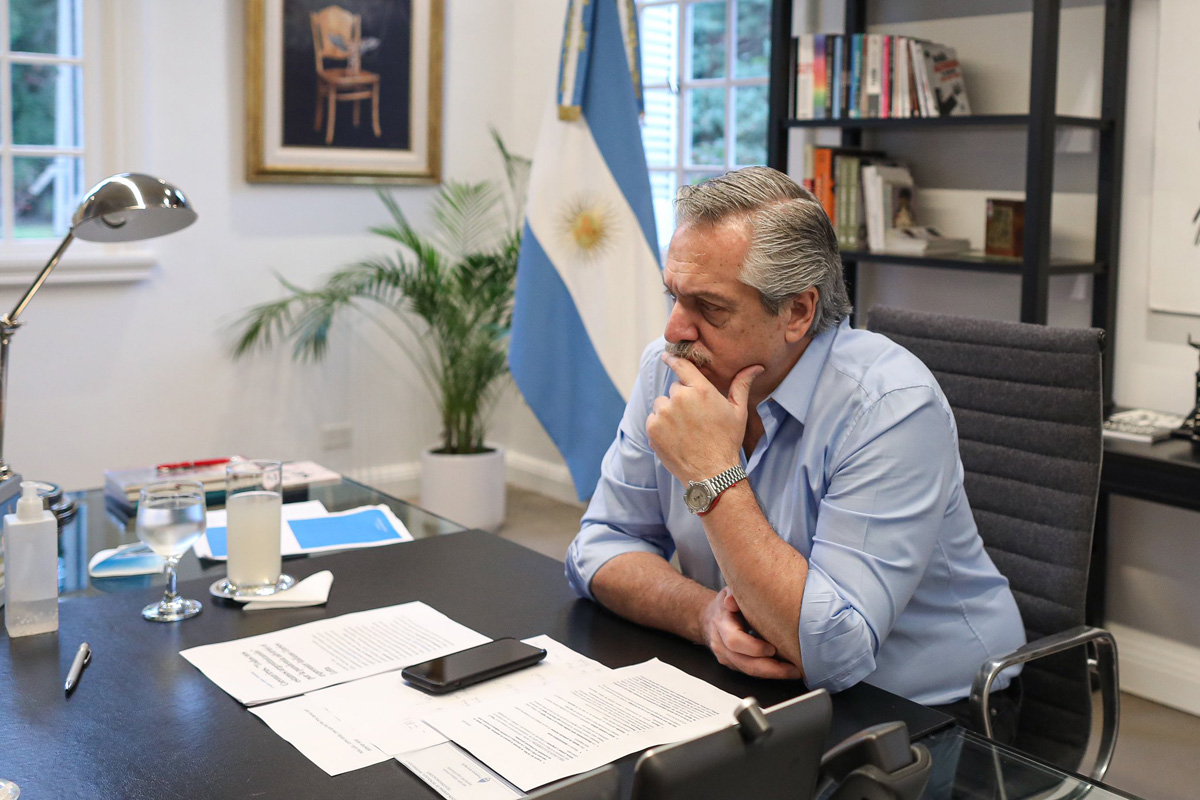 Alberto Fernández: “Salir de la cuarentena como reclaman algunos es llevar a la muerte a miles de argentinos”