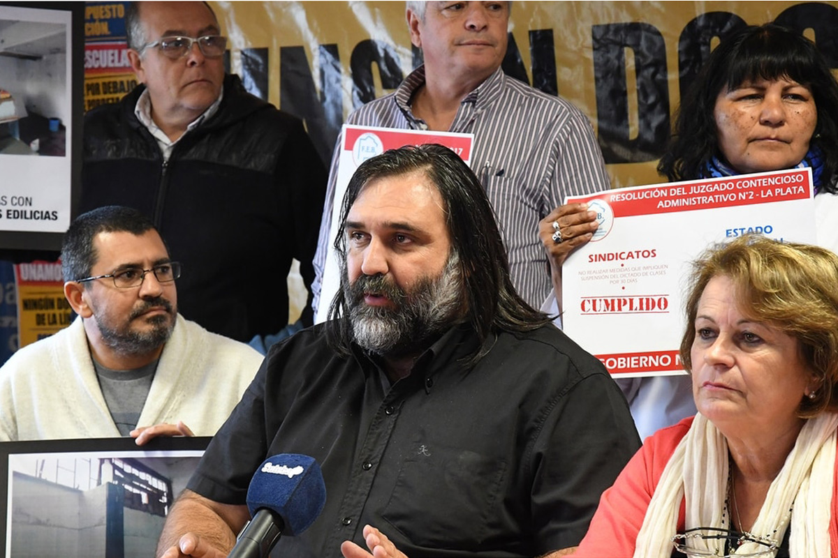 En la previa de la paritaria, los gremios docentes denunciaron a Macri y Vidal ante la OIT