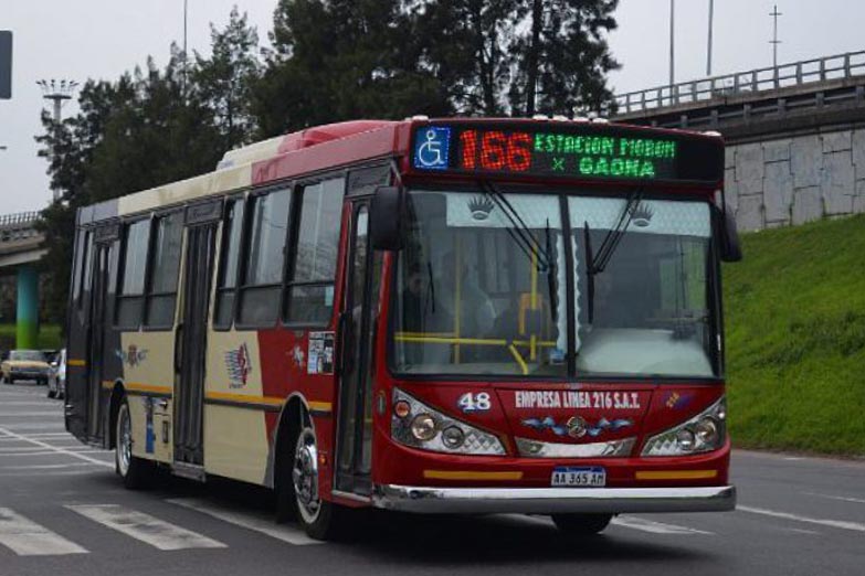 Paro en ocho líneas de colectivos