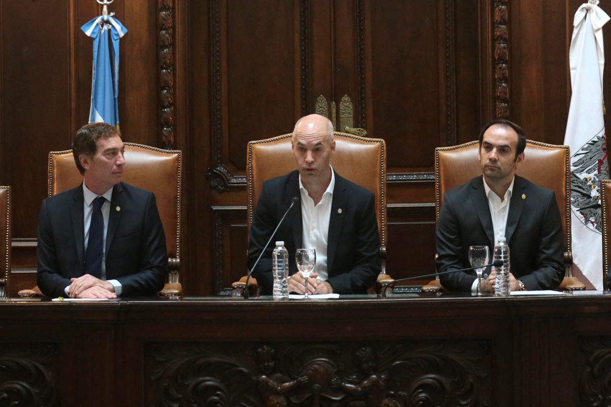 Rodríguez Larreta abrió las sesiones en la Legislatura con eje en las obras públicas y la seguridad