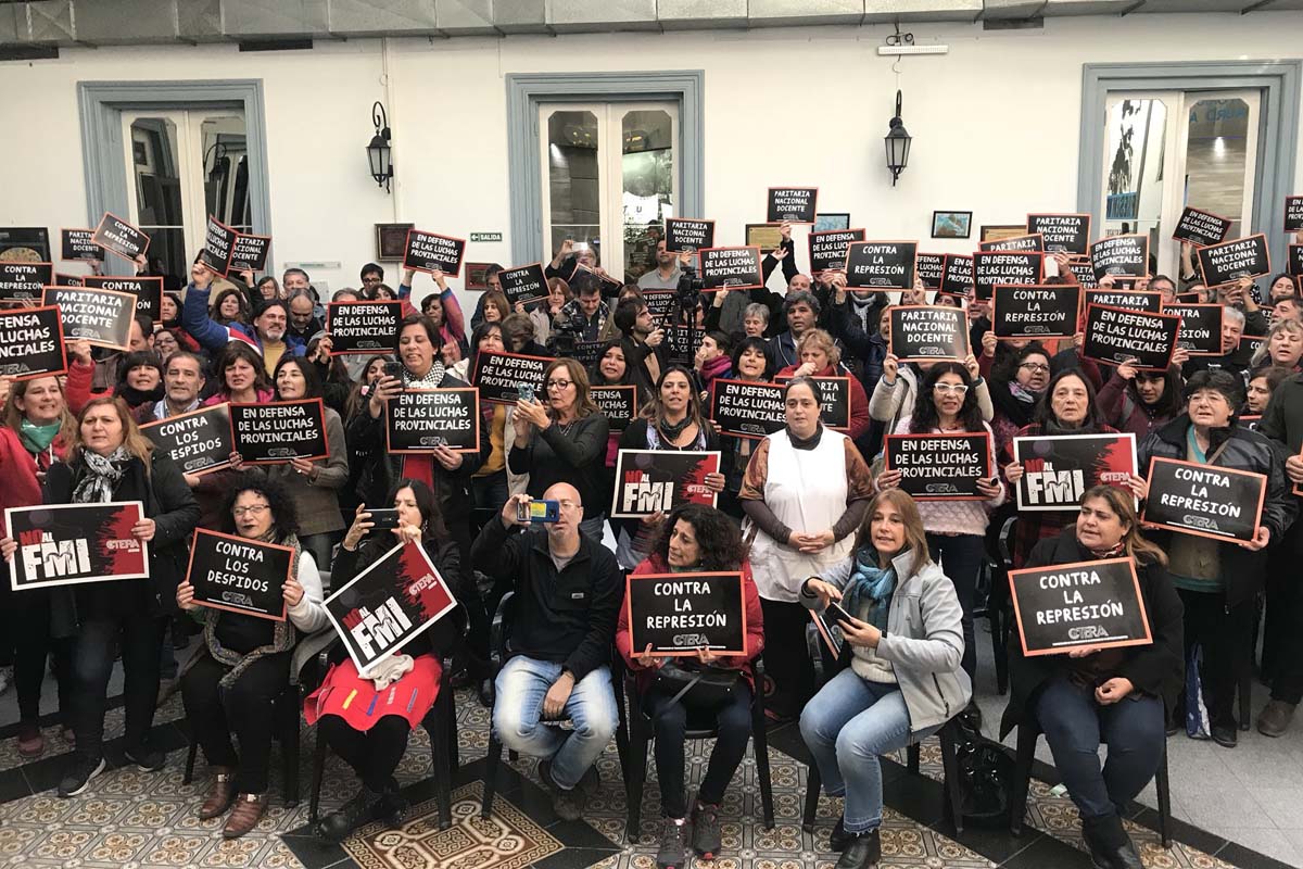 Los docentes anunciaron un nuevo paro nacional tras la represión en Chubut
