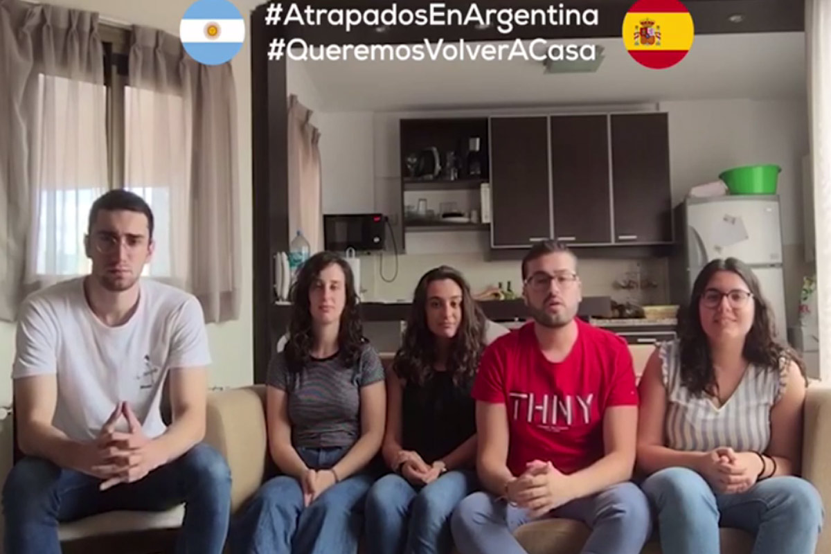 Cerca de 2000 españoles en Argentina piden «volver a casa»