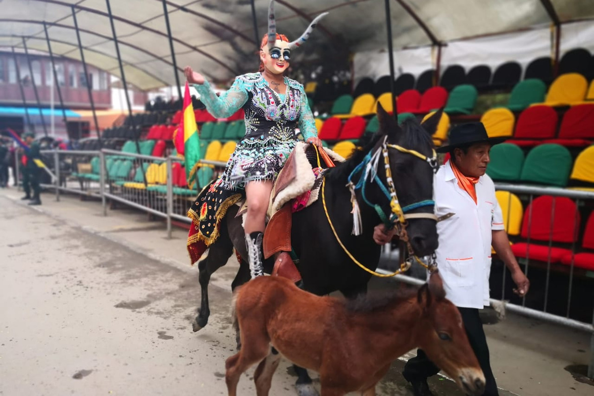 Bolivia de facto: el fastuoso Carnaval de Oruro no fue una fiesta