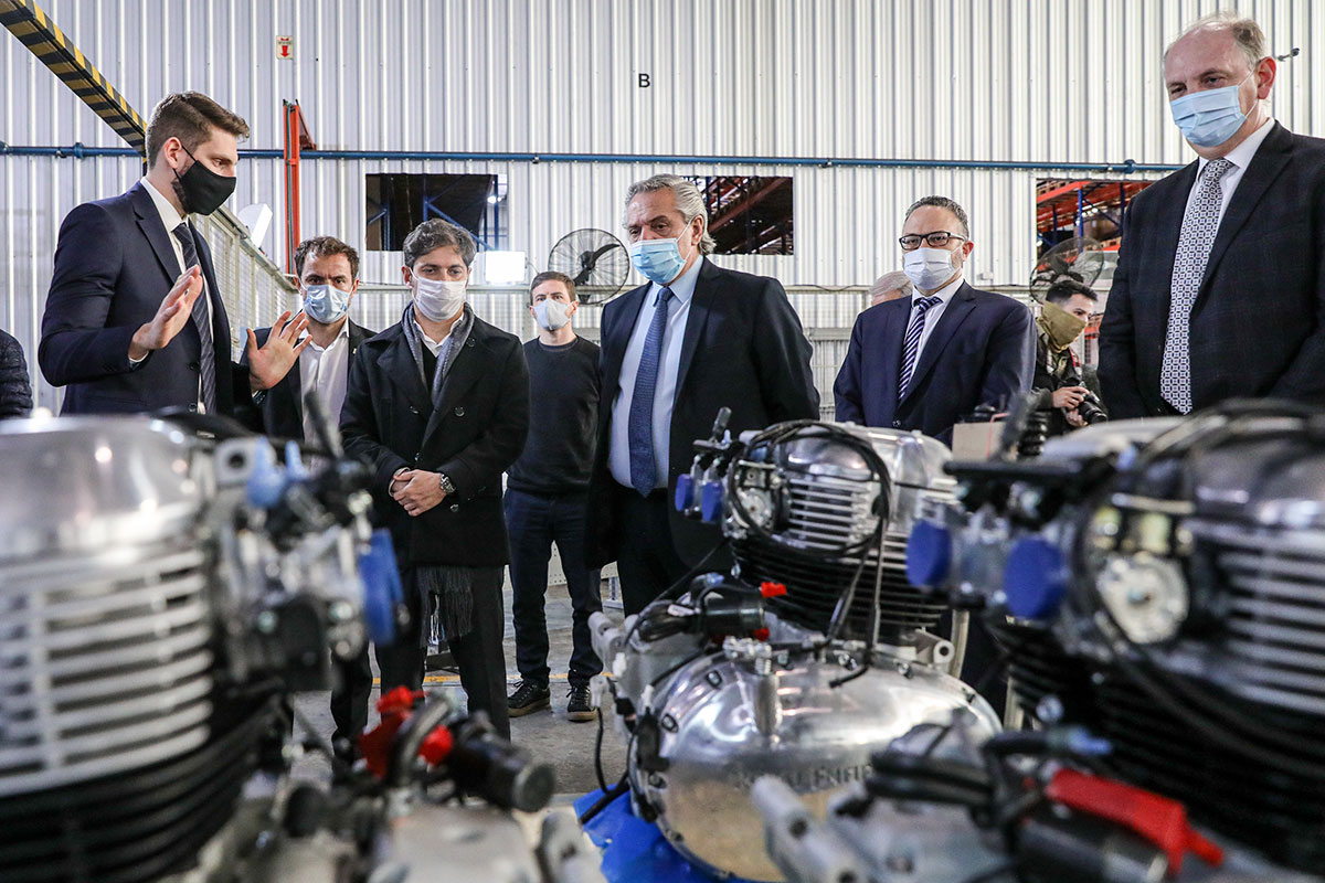 El gobierno lanzó un programa de créditos blandos para la compra de motos nacionales