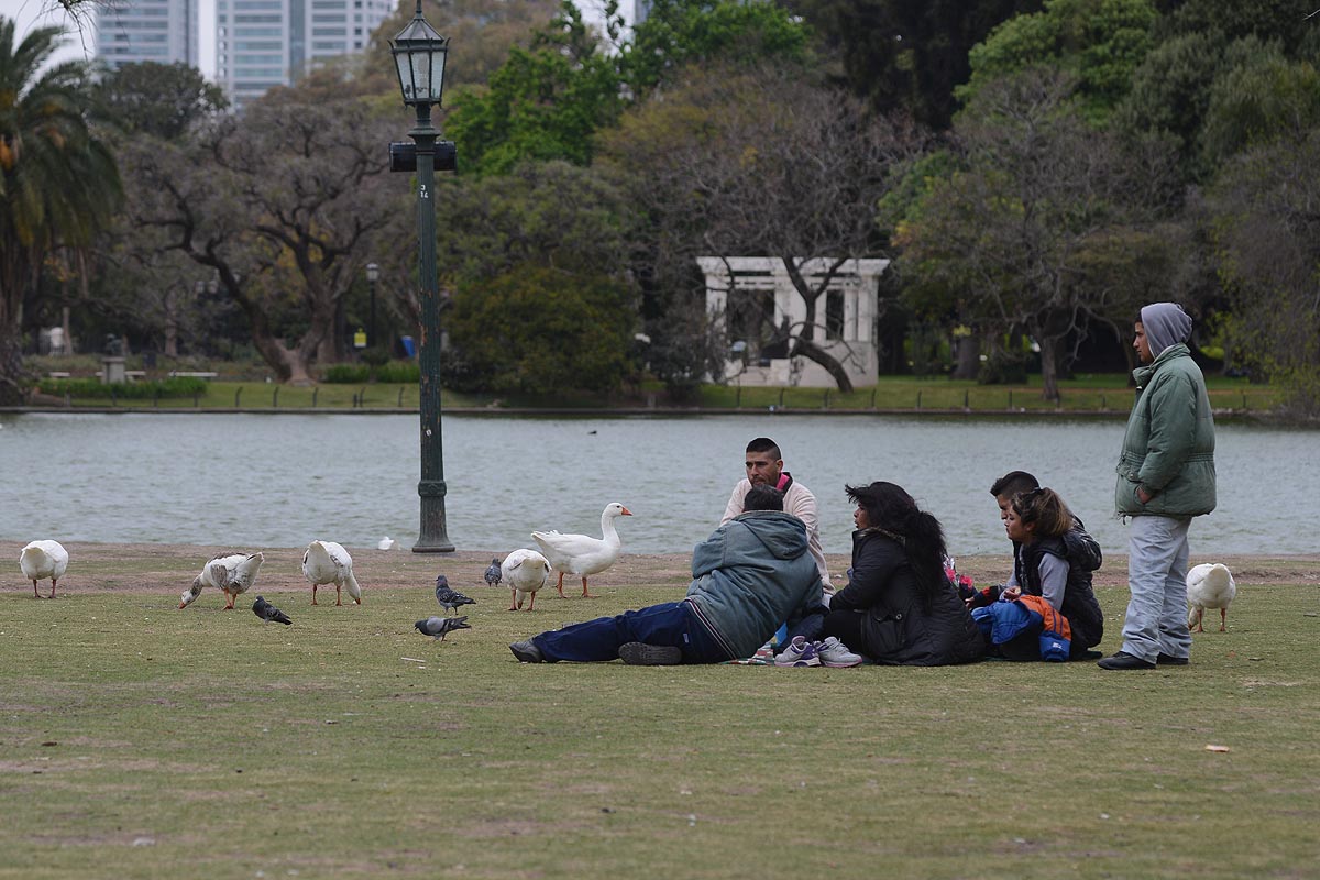 Sábado fresco y algo nublado en la Ciudad de Buenos Aires y alrededores