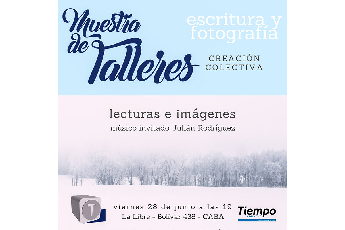 Muestra de talleres de Tiempo en La Libre