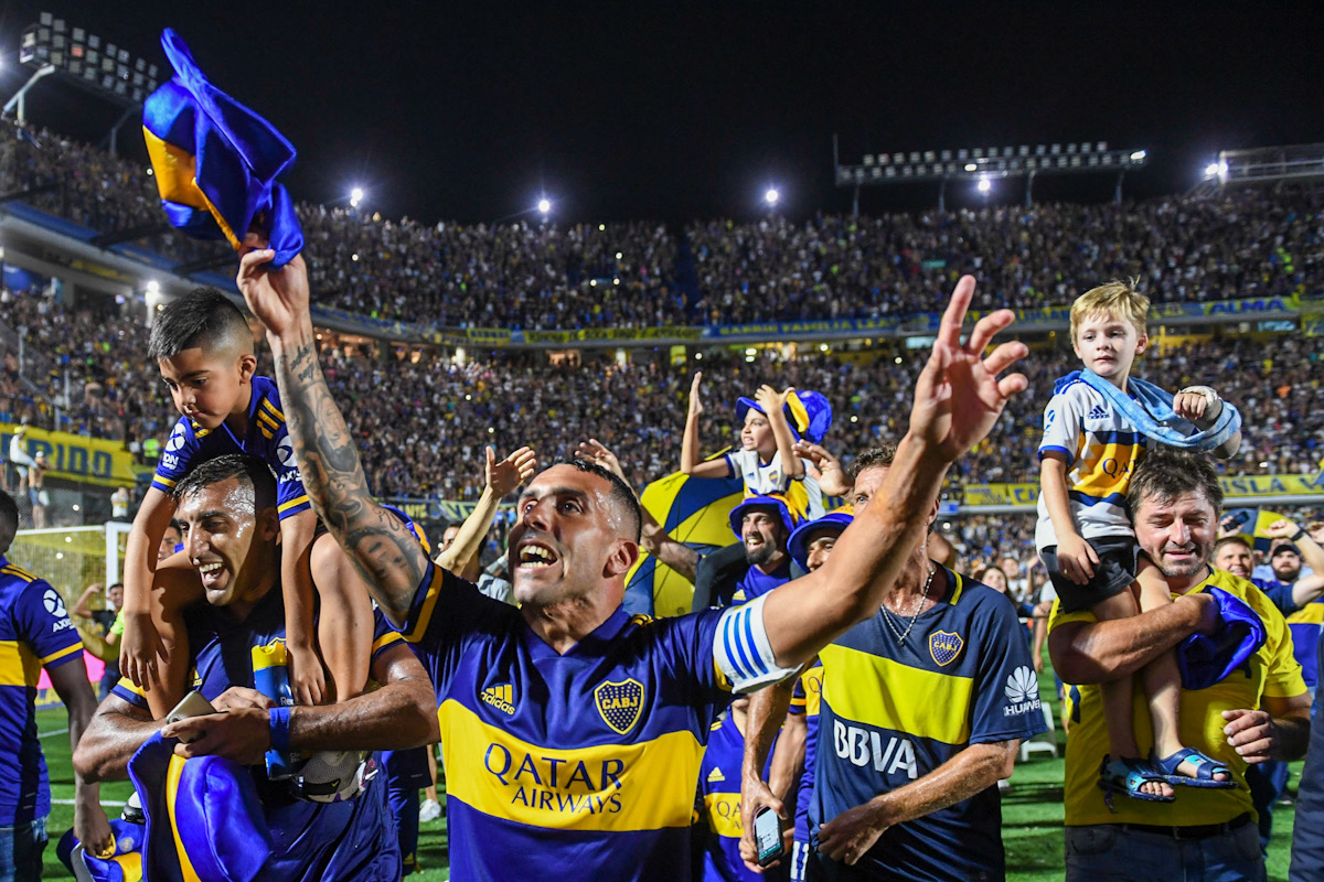 Con Tevez como estandarte, Boca gritó campeón y disfruta su revancha