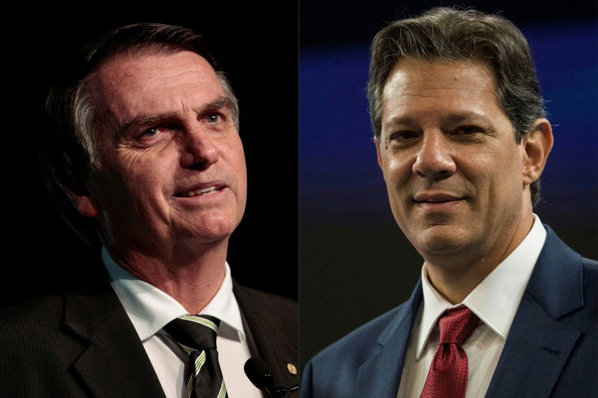Haddad y Bolsonaro se replantean las estrategias