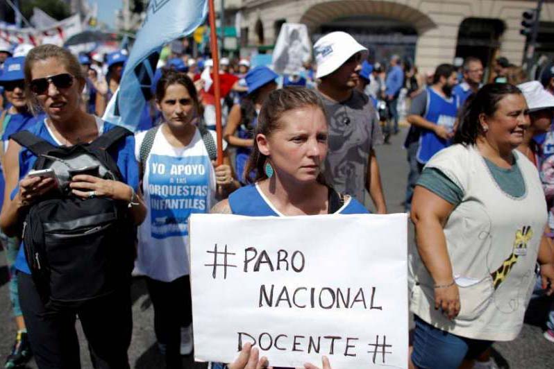 La Ctera convocó a un paro nacional para el miércoles contra criminalización de la protesta social