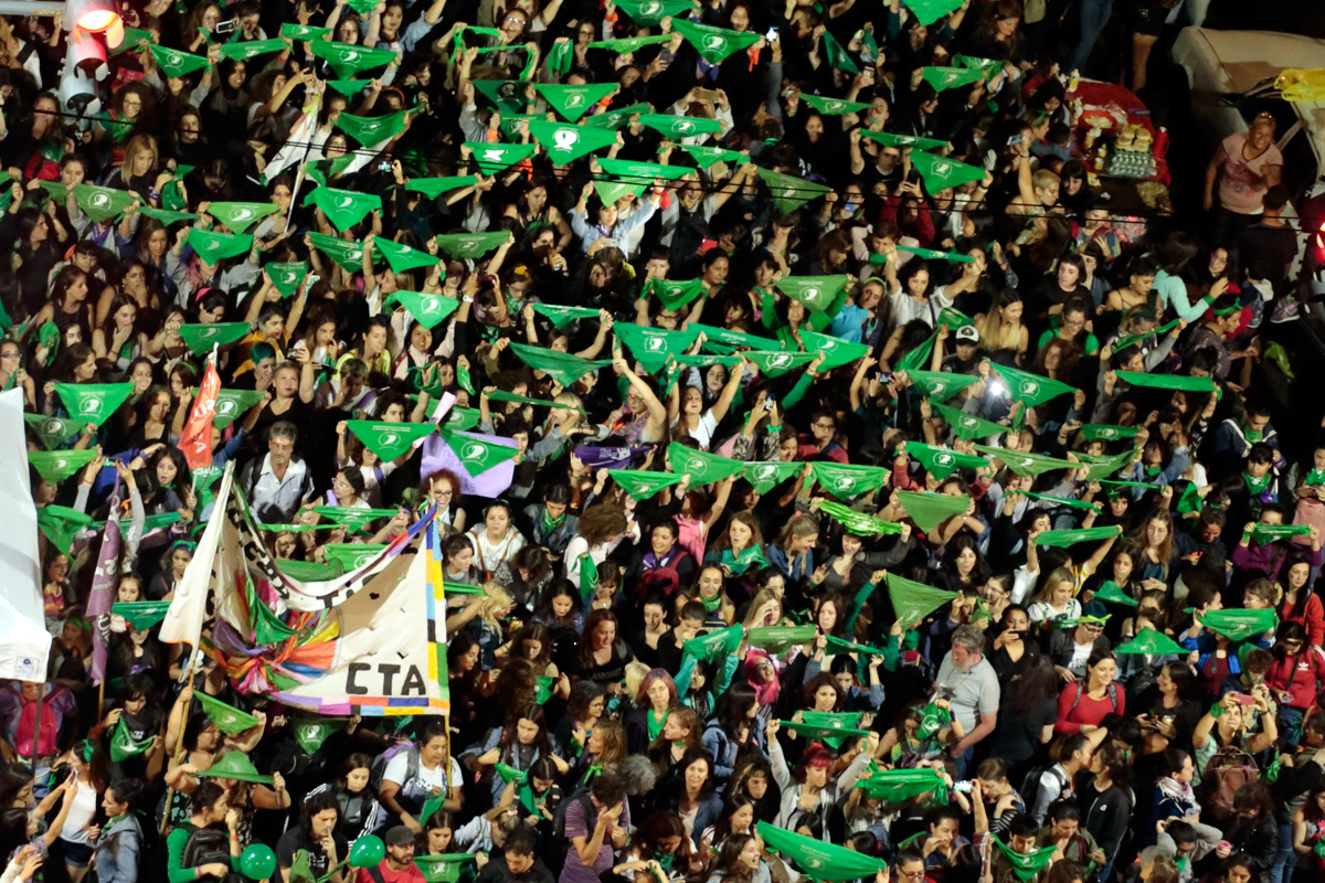 Las mejores fotos del 8M en Buenos Aires