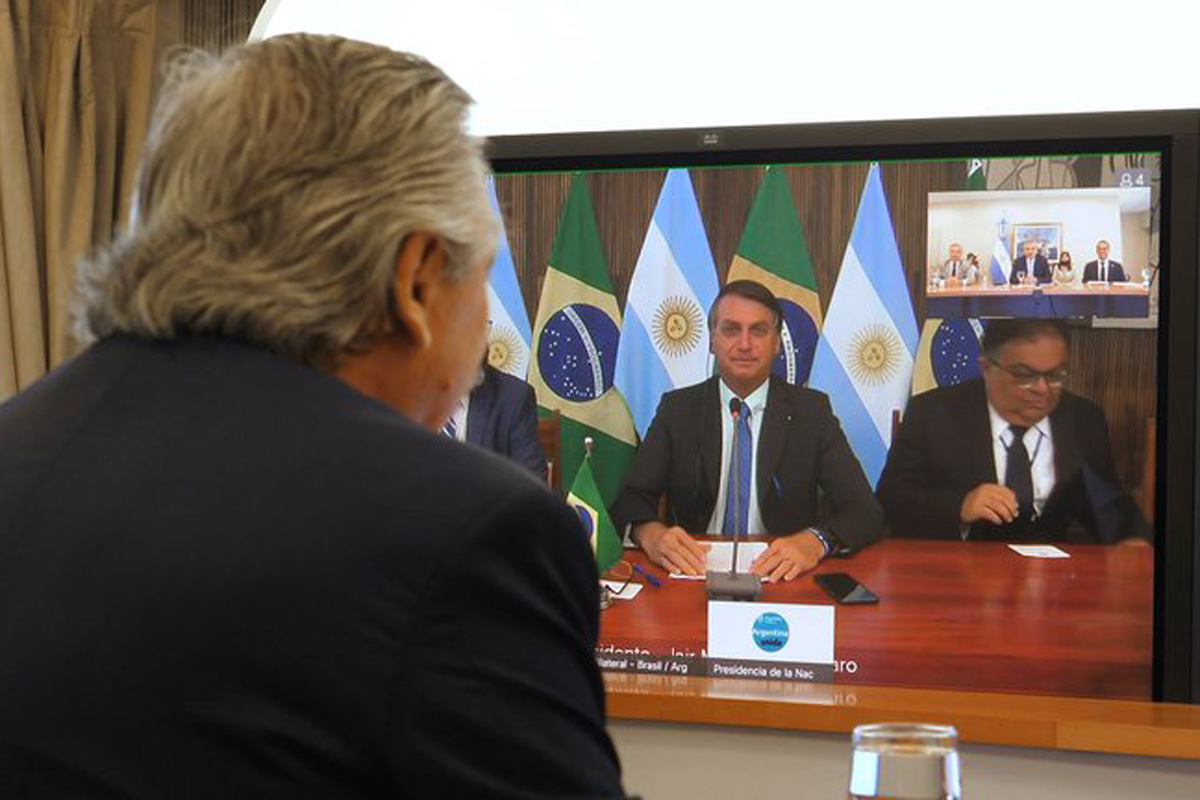 Alberto Fernández se reunirá con Bolsonaro en medio de tensiones por la flexibilización del Mercosur