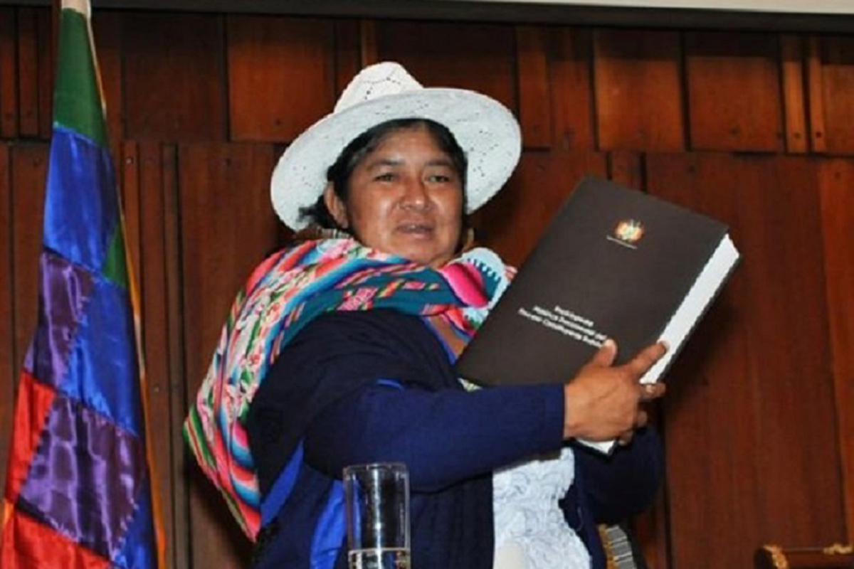 Murió Silvia Lazarte: la pachamama de la Constitución plurinacional boliviana