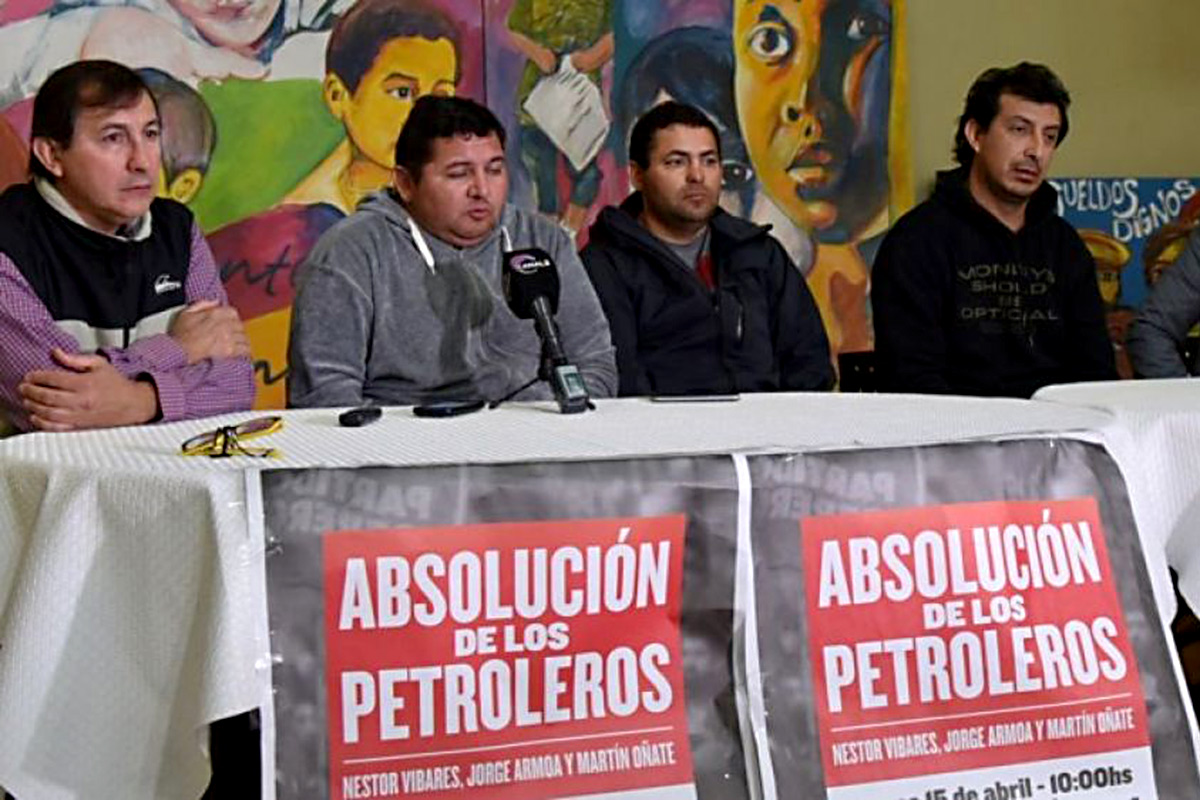 Absolvieron a los petroleros procesados por un conflicto gremial en Santa Cruz