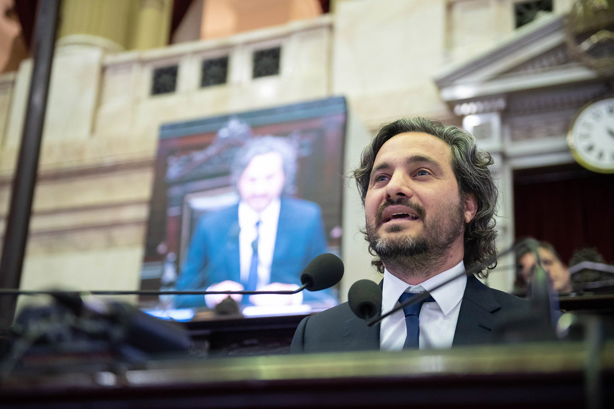 Santiago Cafiero: «El gobierno de los impuestazos se fue el 10 de diciembre»