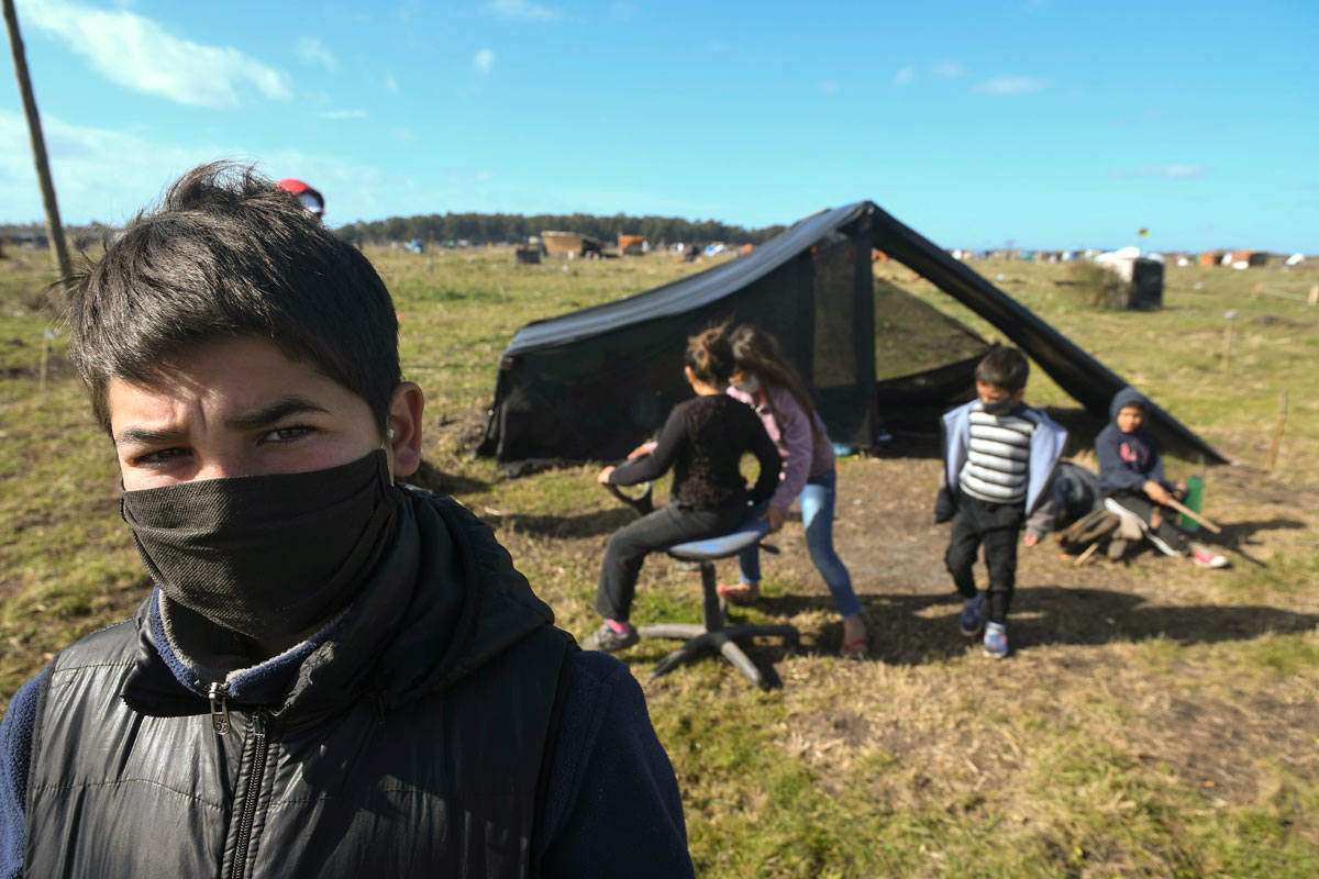 Toma de Guernica: marcha de organizaciones sociales a Plaza de Mayo y carta al presidente