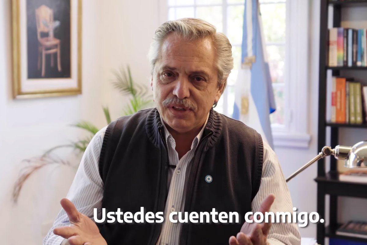 El mensaje de Alberto por el 25 de Mayo: «El egoísmo no nos conduce a buen puerto como sociedad»