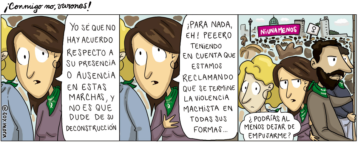 ¡Conmigo no, varones! – Aliados