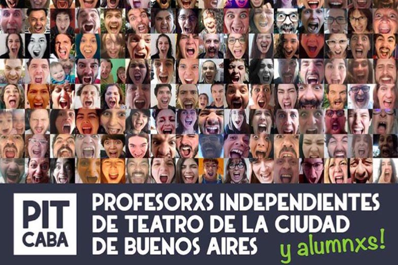 Docentes de teatro: sin ingresos y en emergencia, piden ser reconocidos como trabajadores de la cultura