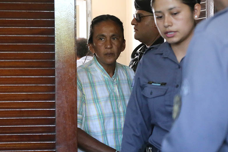 Milagro Sala en huelga de hambre contra su traslado a una cárcel de Salta