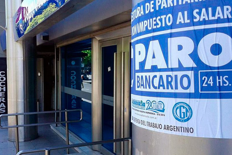 Se confirmó el paro bancario para el viernes
