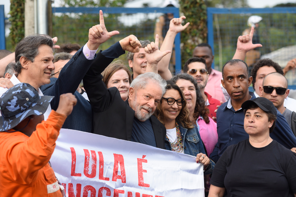 Lula libre ya es una realidad