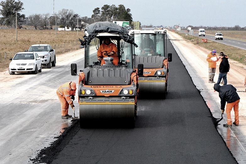 Compromiso oficial para mantener el nivel de obra pública en 2% del PBI