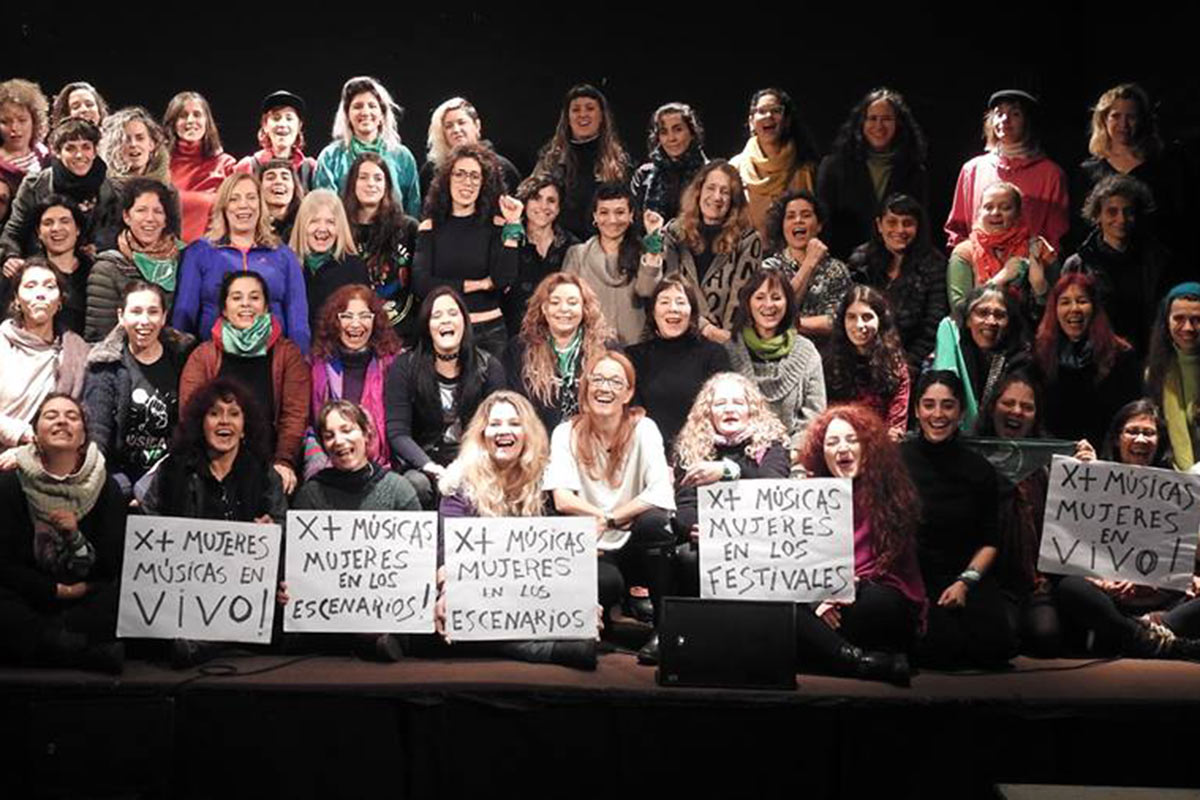 Músicas mujeres piden que se trate el proyecto por el cupo femenino en festivales