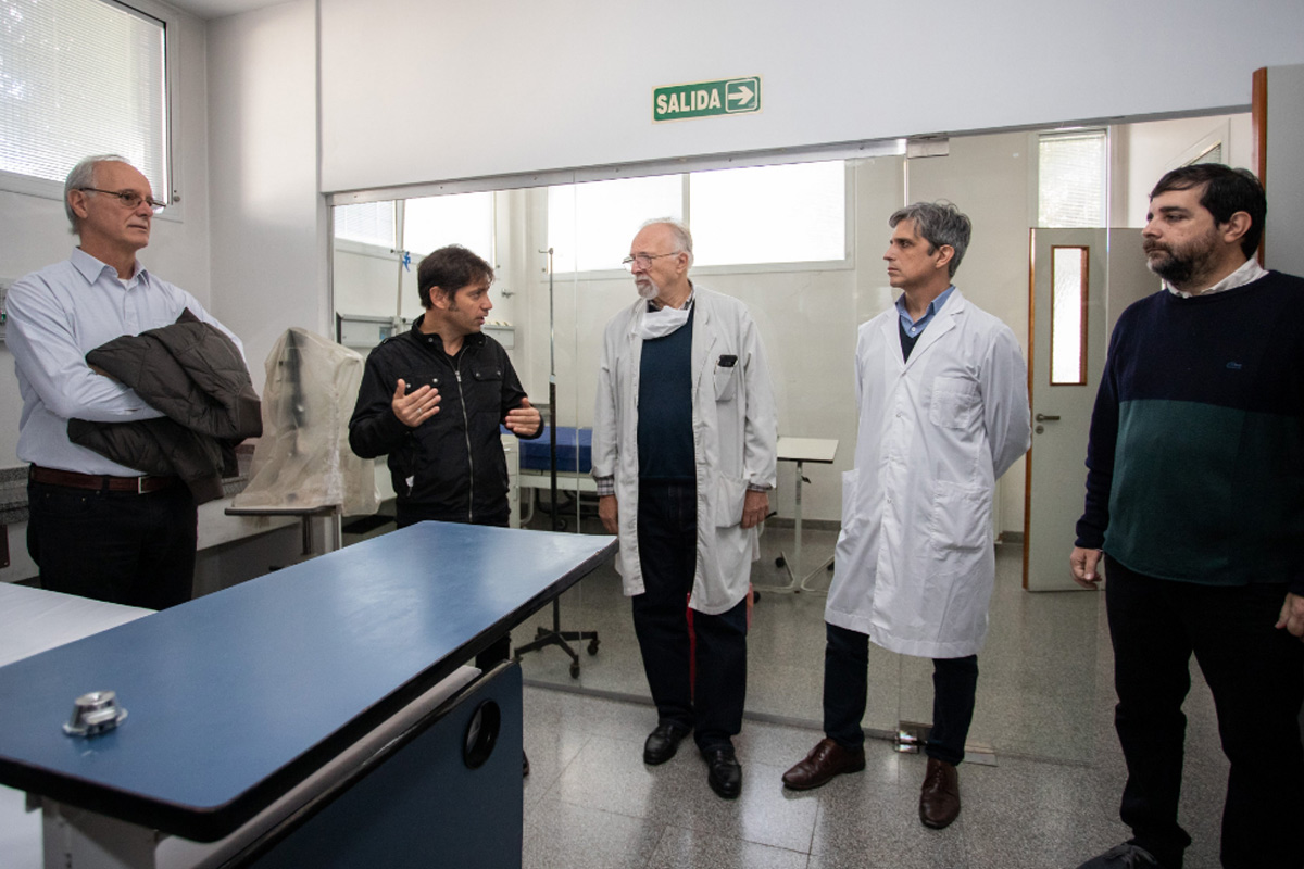 Por precaución, Kicillof no irá a Olivos luego de visitar un hospital con casos de coronavirus