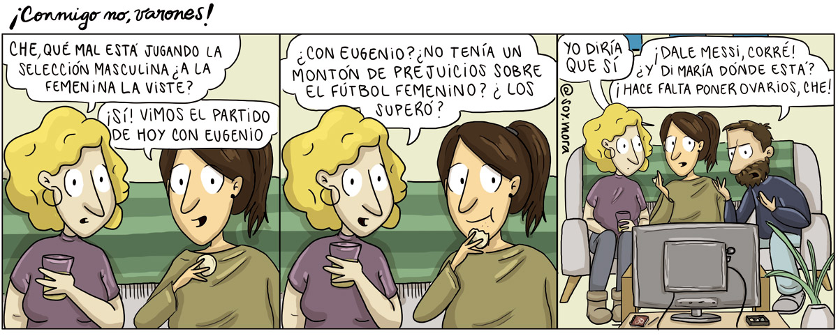 ¡Conmigo no, varones! – Poner ovarios