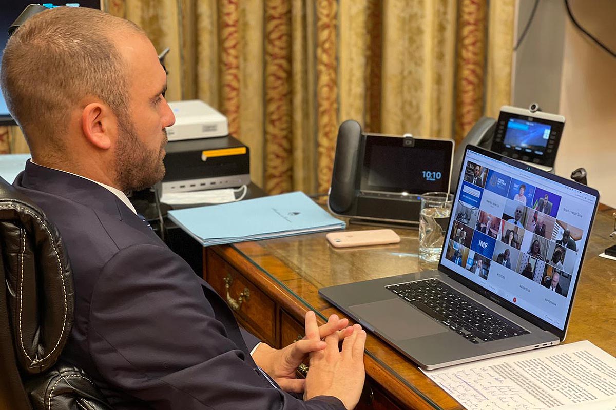 Guzmán celebró la solicitud del G24 al FMI de una revisión de los sobrecargos en préstamos