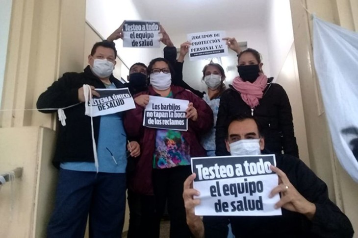 Los médicos del Hospital Rivadavia organizan protesta contra el Ministerio de Salud porteño