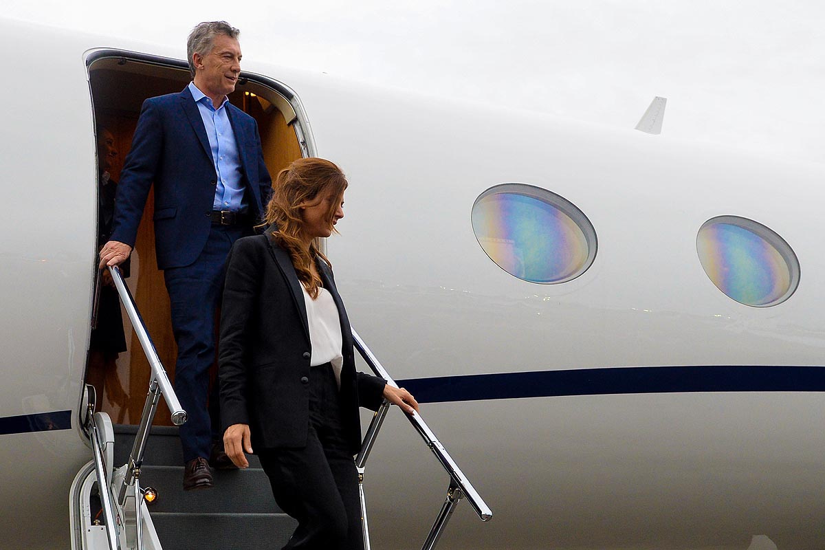 Macri volvió a Argentina tras más de un mes en Francia y Suiza