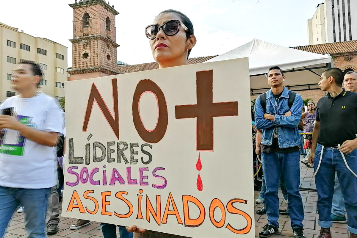Ya van 50 líderes sociales asesinados en Colombia en lo que va del año
