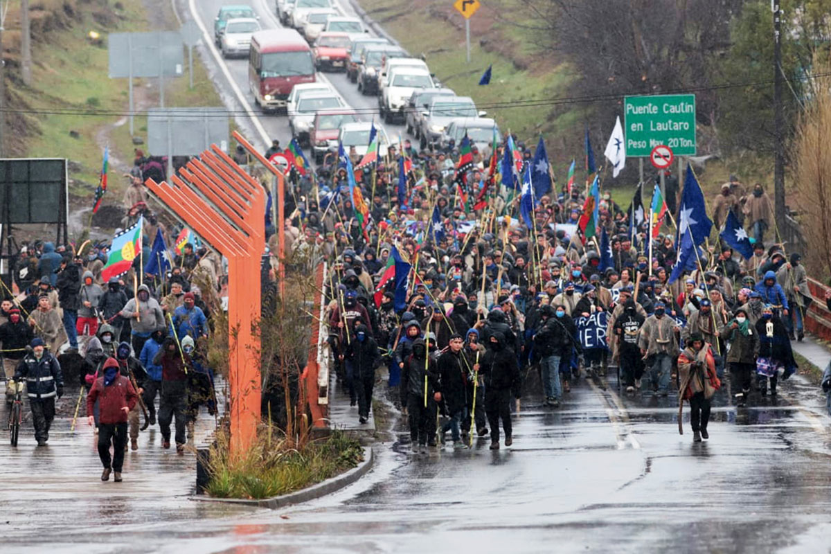 No cesa el hostigamiento a mapuches en Chile, que resisten con huelga de hambre